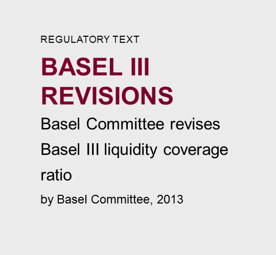 Basel  III  Revisions