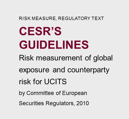 CESR’S  GUIDELINES