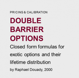 Double  barrier  options