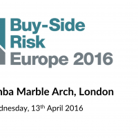 Buy-side Risk Europe 2016 – London