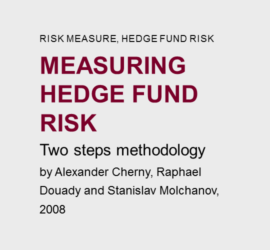 Measuring  Hedge  fund  risk