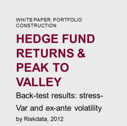 Hedge  Fund  returns  &  Peak  to  valley