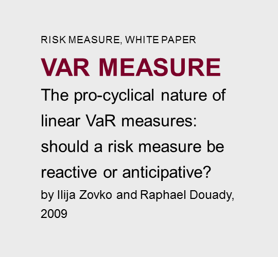 VaR  measure