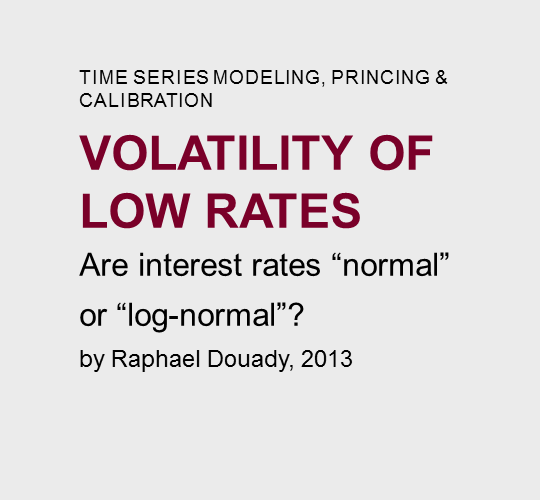 Volatility  of  low  rates